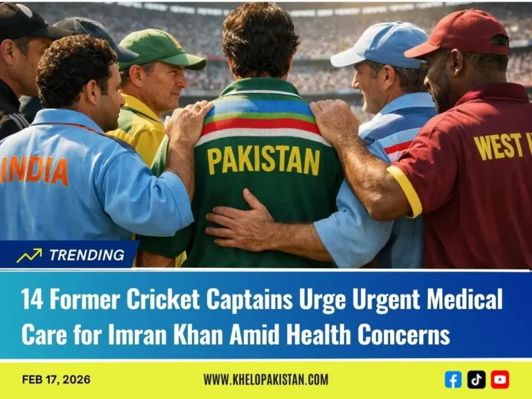 Home 1 14 Former Cricket Captains Back Imran Khan on Health Issue