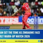 Oman vs Zimbabwe T20WC Warm-up 2026