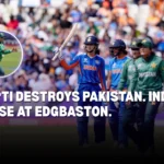 Deepti Destroys Pakistan. India Cruise at Edgbaston. ICC womens t20i world cup 2026